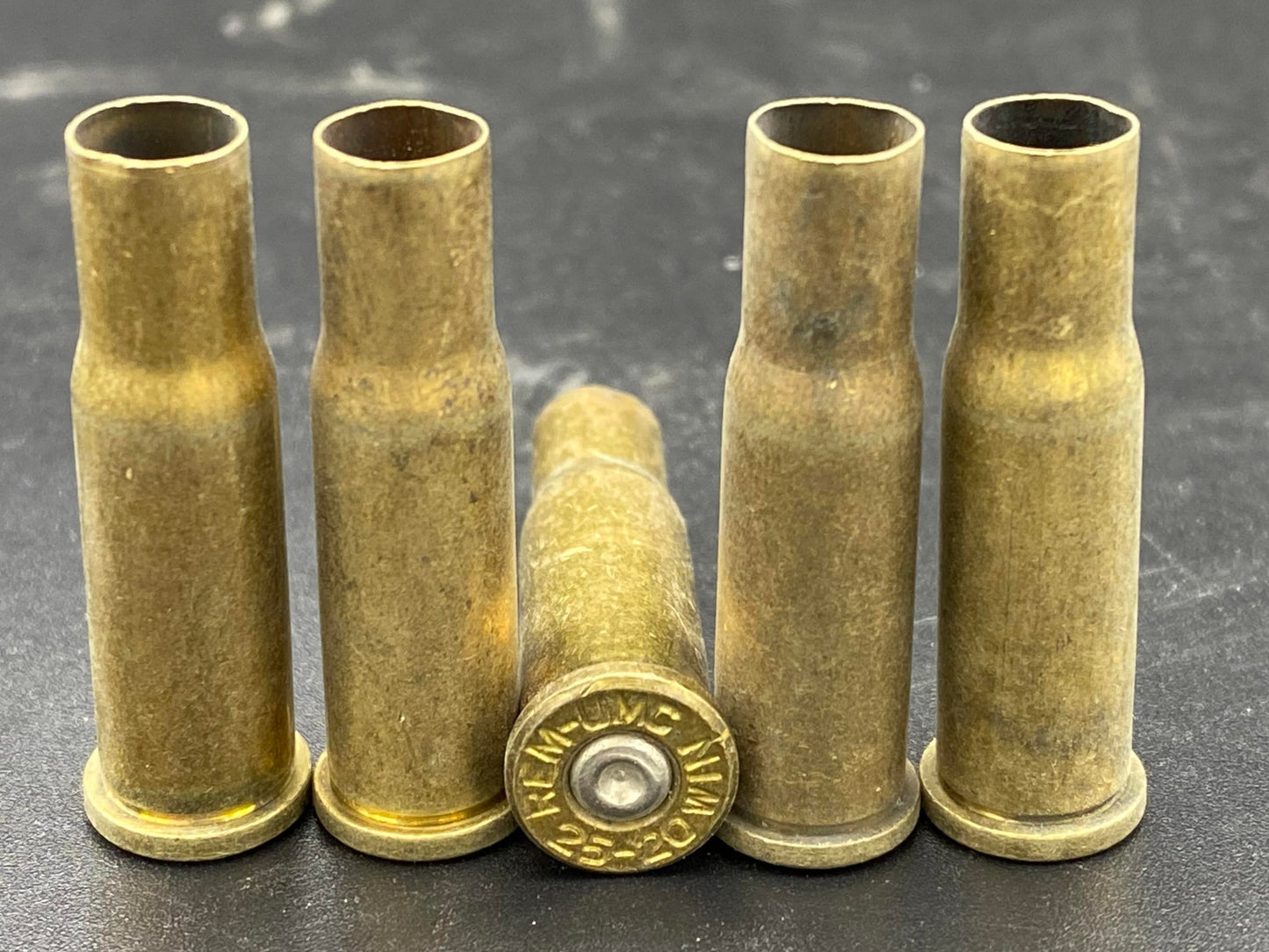 25-20 Win once fired rifle brass. Hand sorted from reputable indoor/military ranges for reloading. Reliable spent casings for precision shooting.