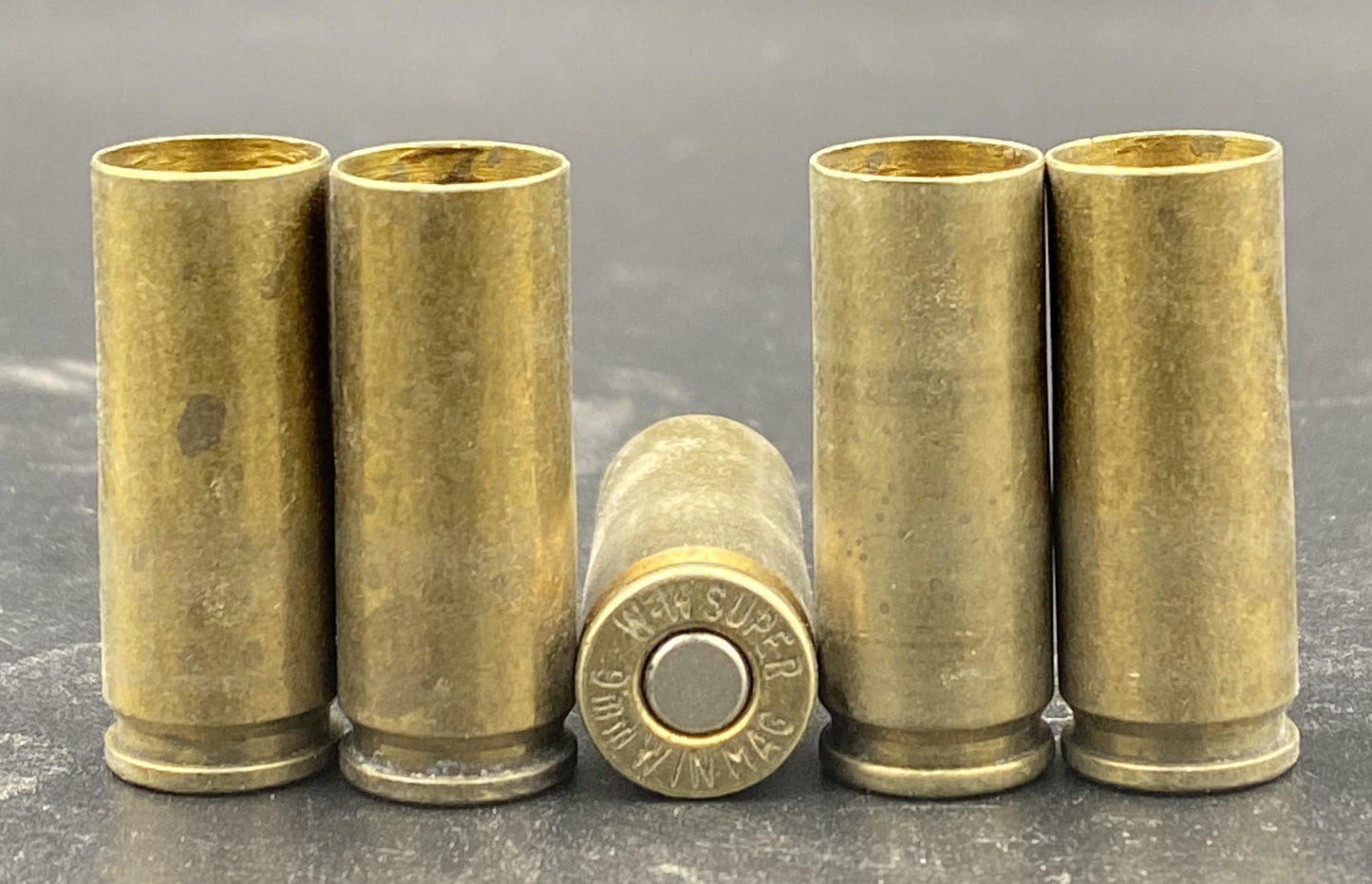9mm Win Mag Super Pistol - Once Fired Brass | 100 Casings