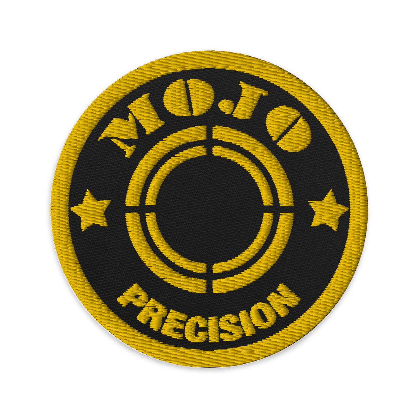 Yellow Embroidered patches