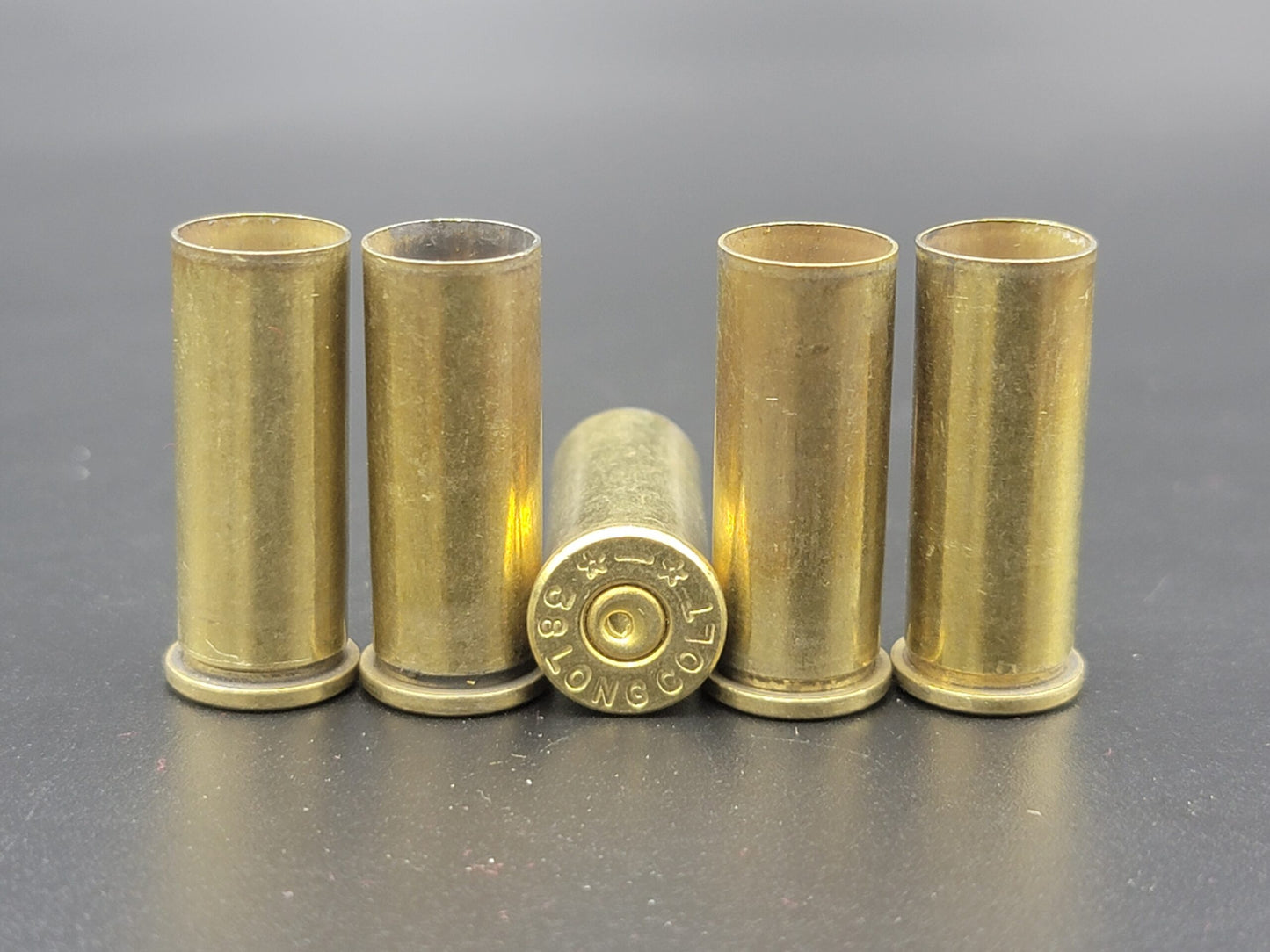 38 Long Colt once fired pistol brass. Hand sorted from reputable indoor/military ranges for reloading. Reliable spent casings for precision shooting.