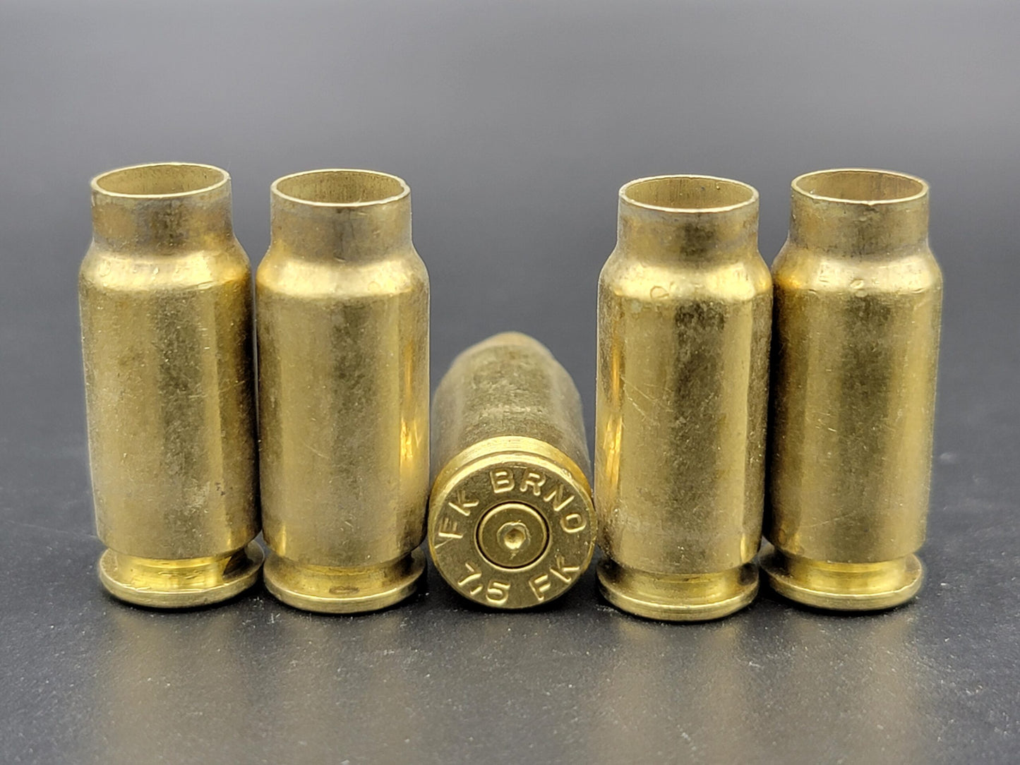 7.5 FK once fired pistol brass. Hand sorted from reputable indoor/military ranges for reloading. Reliable spent casings for precision shooting.