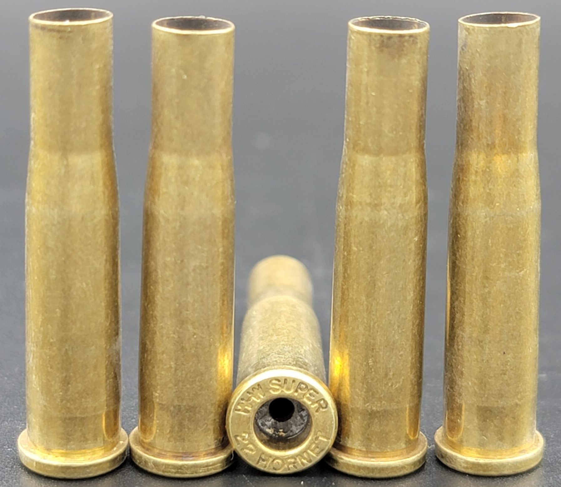 22 Hornet once fired rifle brass. Hand sorted from reputable indoor/military ranges for reloading. Reliable spent casings for precision shooting.