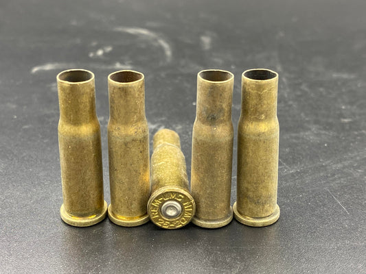 25-20 Win once fired rifle brass. Hand sorted from reputable indoor/military ranges for reloading. Reliable spent casings for precision shooting.
