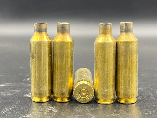 6.8 Western once fired rifle brass. Hand sorted from reputable indoor/military ranges for reloading. Reliable spent casings for precision shooting.