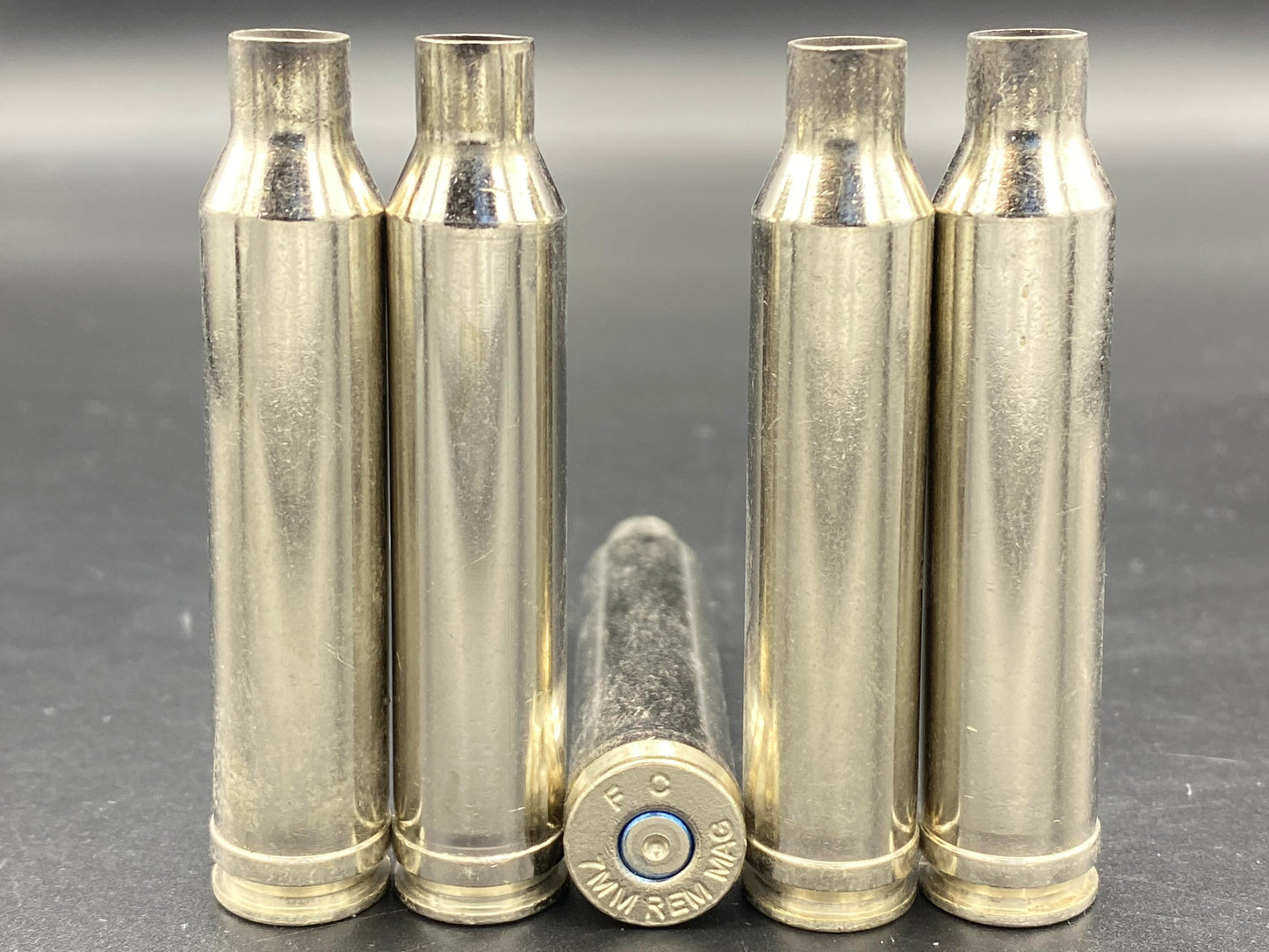 7MM Rem Mag Rifle Nickel | 50+ Casings