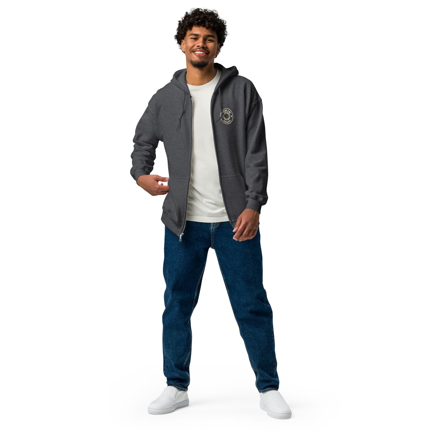 Sally Unisex heavy blend zip hoodie