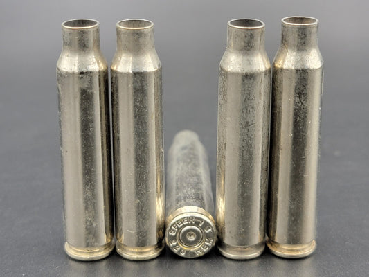 223/5.56 once fired rifle nickel. Hand sorted from reputable indoor/military ranges for reloading. Reliable spent casings for precision shooting.