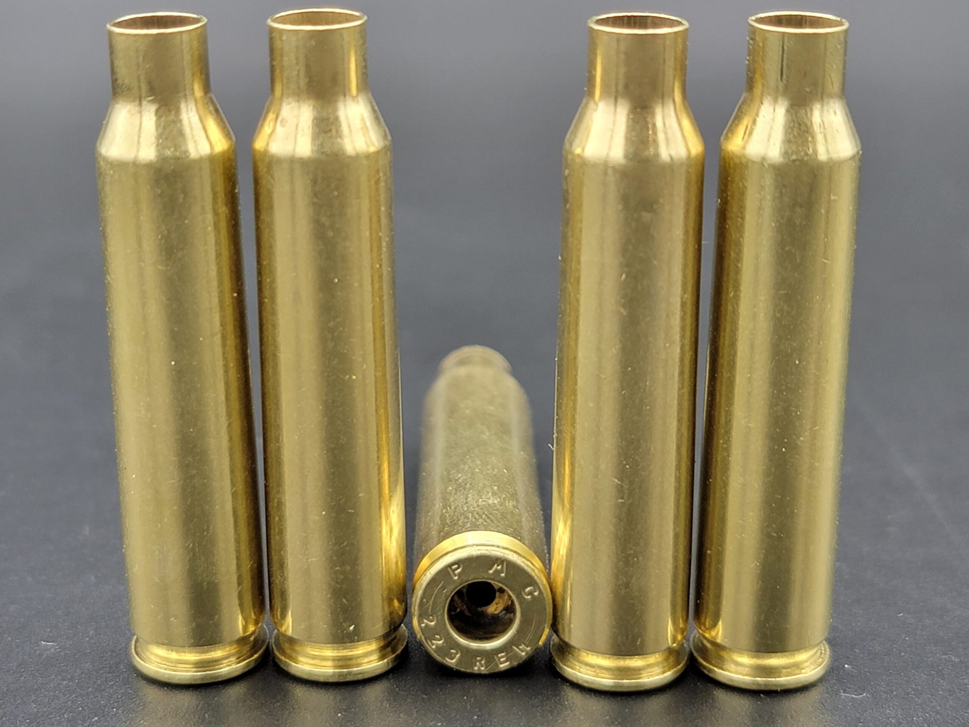 223/5.56 processed once fired rifle brass. Hand sorted from reputable indoor/military ranges for reloading. Reliable spent casings for precision shooting.