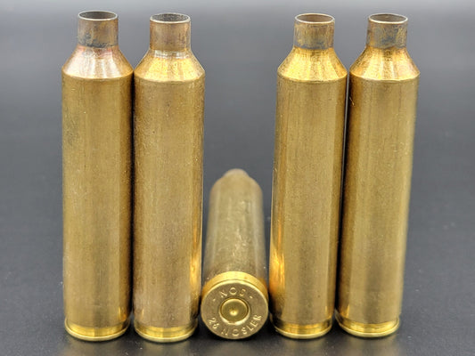 26 Nosler once fired rifle brass. Hand sorted from reputable indoor/military ranges for reloading. Reliable spent casings for precision shooting.