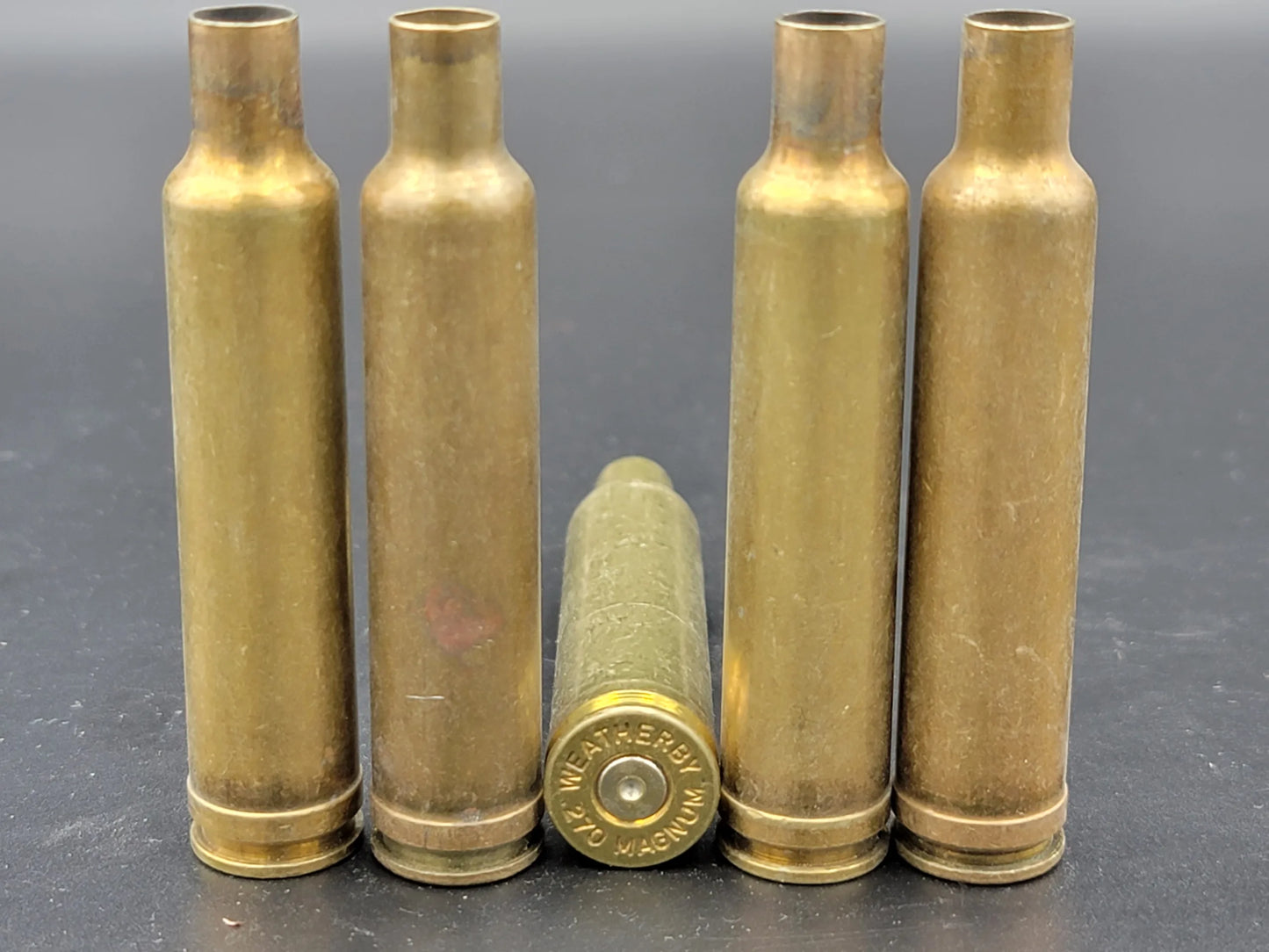 270 Wby Mag Rifle Brass | 25+ Casings