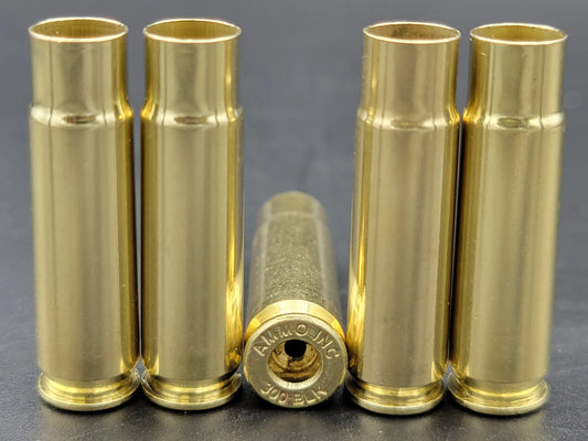 300 Blackout processed once fired rifle brass. Hand sorted from reputable indoor/military ranges for reloading. Reliable spent casings for precision shooting.