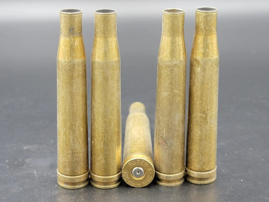300 H&H Mag Super X once fired rifle brass. Hand sorted from reputable indoor/military ranges for reloading. Reliable spent casings for precision shooting.