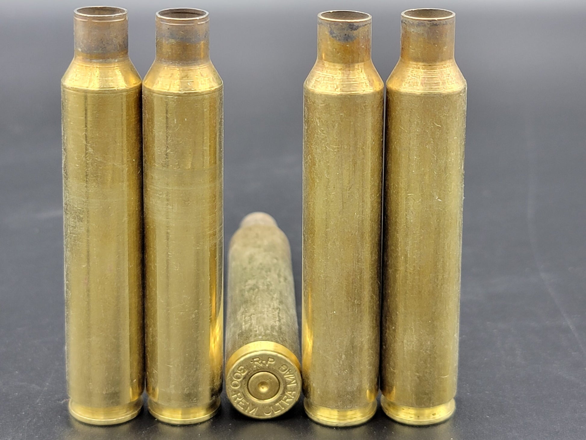 300 RUM (Remington Ultra Mag) once fired rifle brass. Hand sorted from reputable indoor/military ranges for reloading. Reliable spent casings for precision shooting.