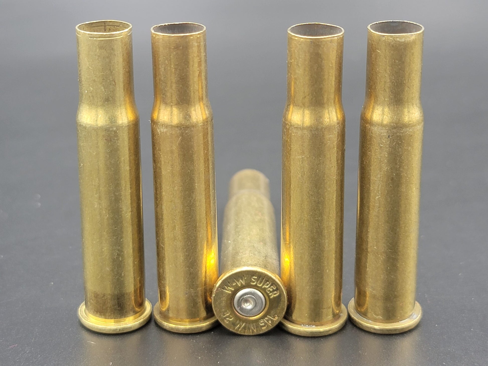 32 Win Special once fired rifle brass. Hand sorted from reputable indoor/military ranges for reloading. Reliable spent casings for precision shooting.
