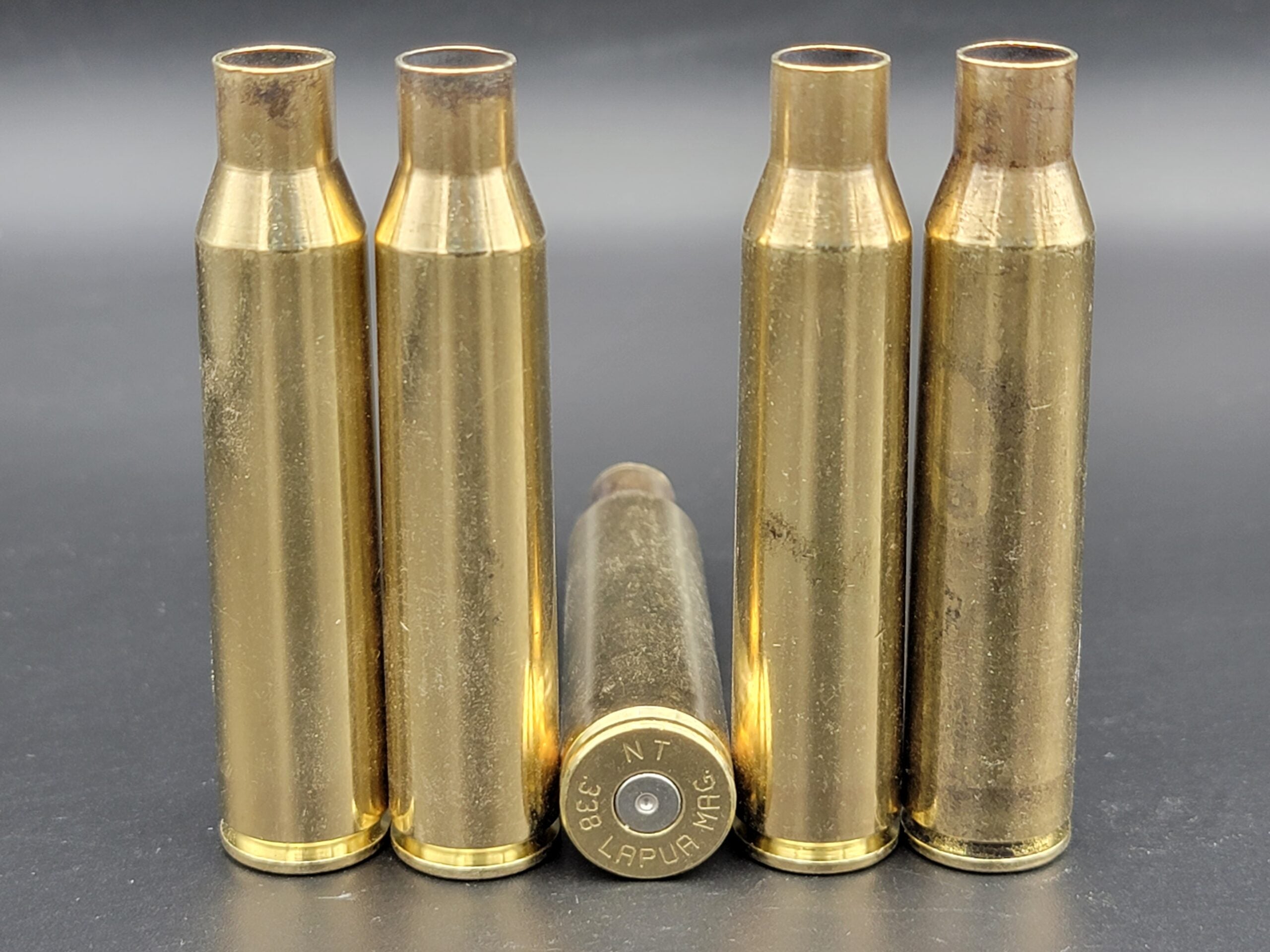 338 Lapua Mag Rifle Once Fired Brass 25 Casings Shop Mojo Precision