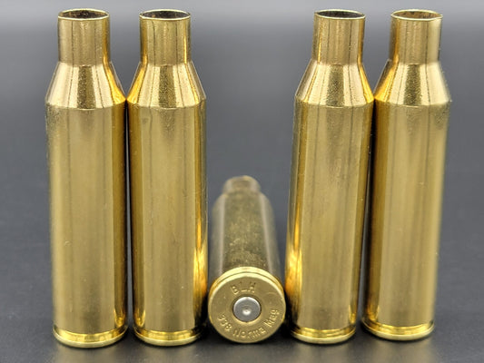 338 Norma Mag Cleaned Rifle Brass | 25+ Casings