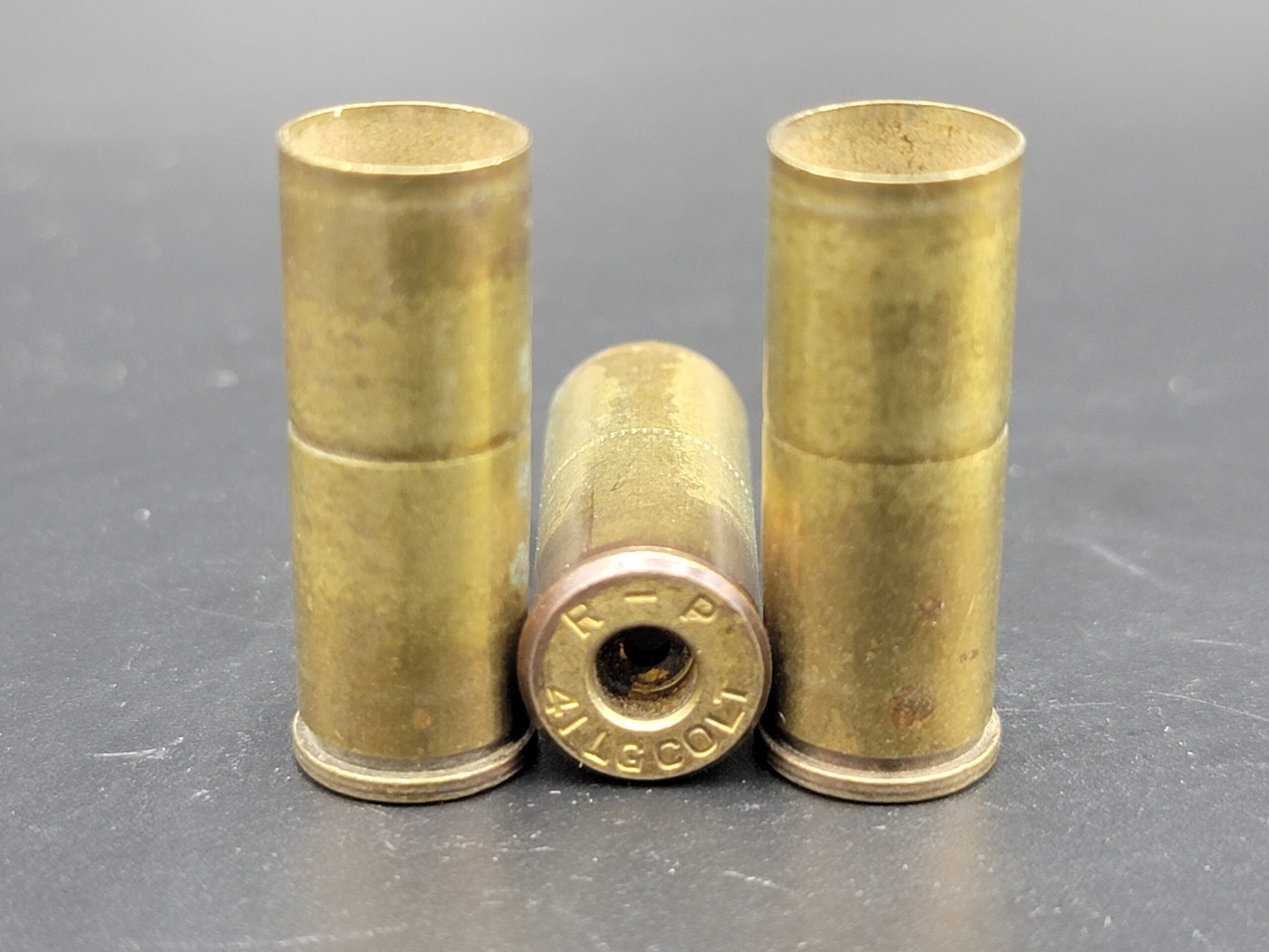41 Long Colt once fired pistol brass. Hand sorted from reputable indoor/military ranges for reloading. Reliable spent casings for precision shooting.