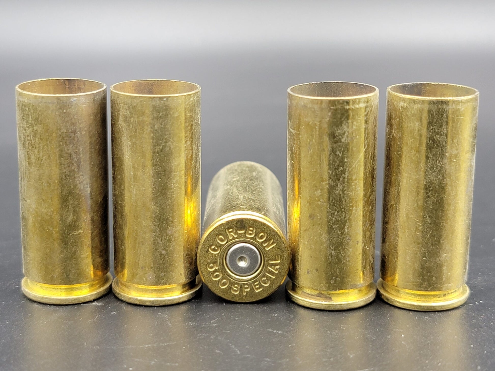 500 Special once fired pistol brass. Hand sorted from reputable indoor/military ranges for reloading. Reliable spent casings for precision shooting.