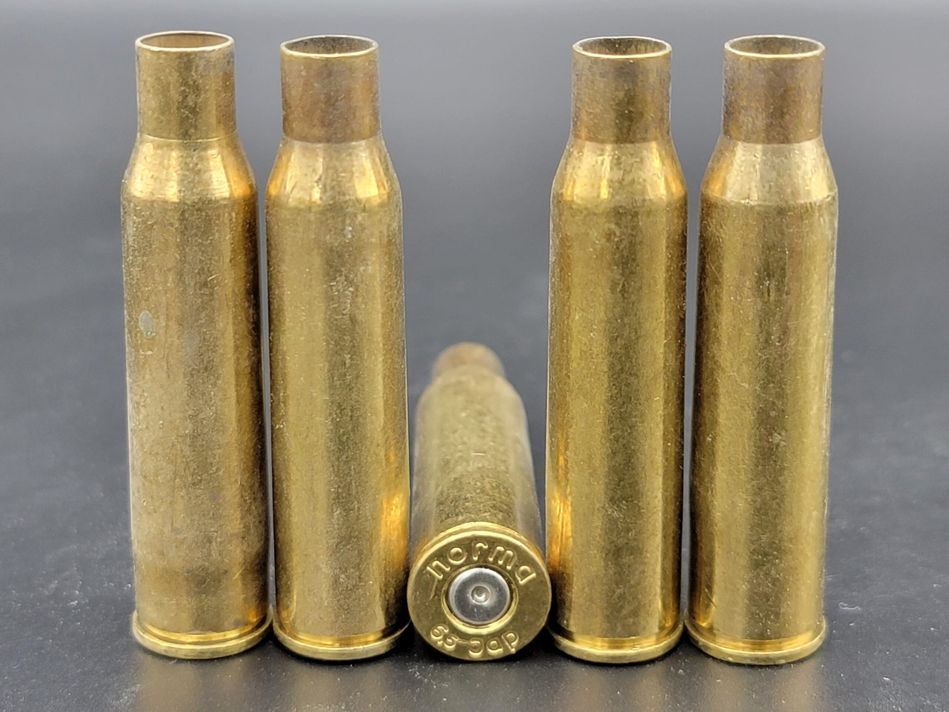 6.5 Jap once fired rifle brass. Hand sorted from reputable indoor/military ranges for reloading. Reliable spent casings for precision shooting.