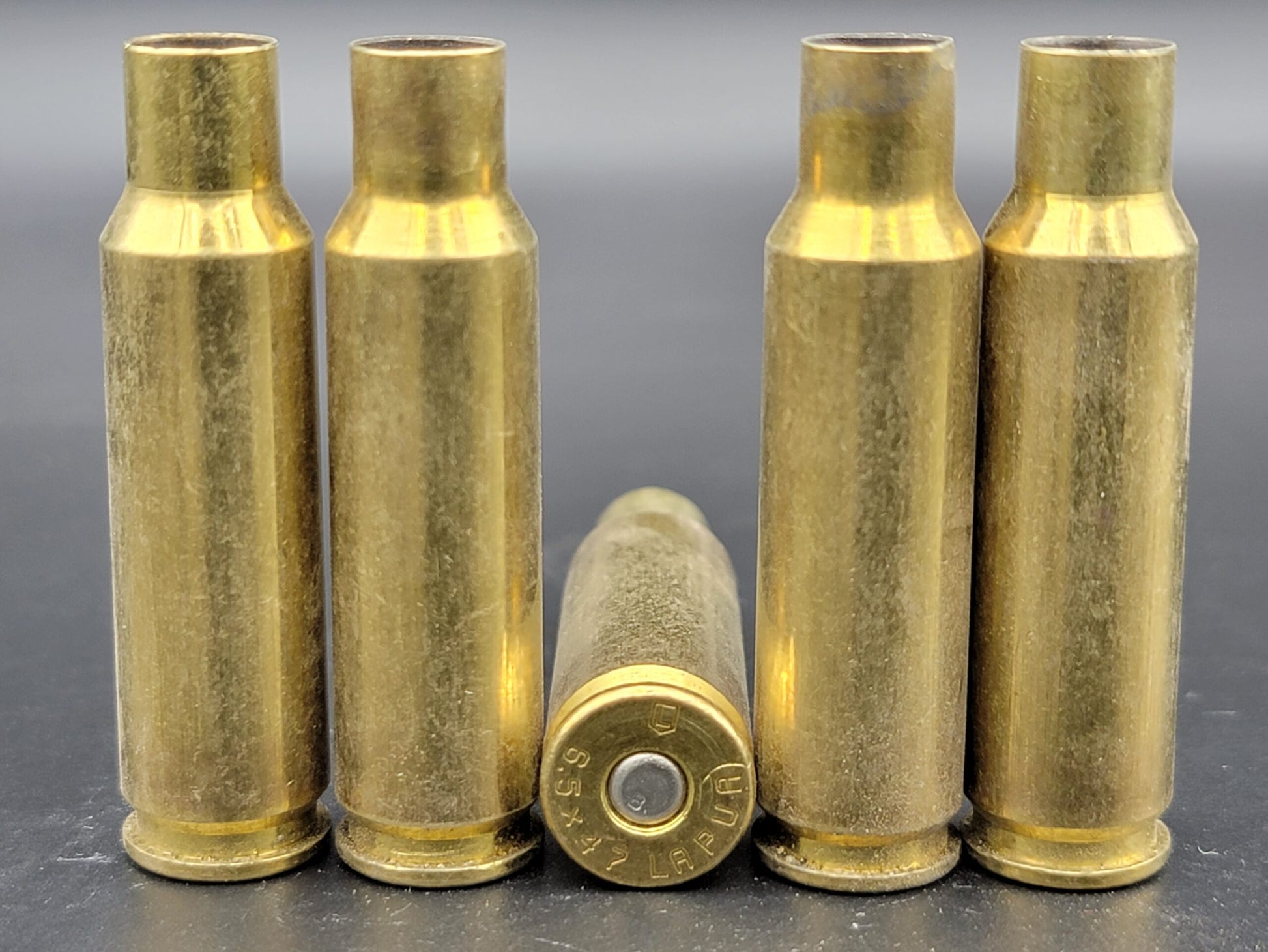 6.5x47 once fired rifle brass. Hand sorted from reputable indoor/military ranges for reloading. Reliable spent casings for precision shooting.