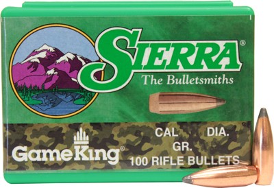 Sierra Bullets 7mm .284 - 140gr Spitzer-bt 100ct