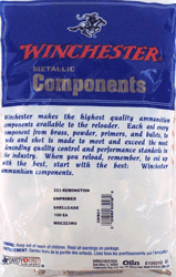 Winchester Unprimed Cases - 223 Rem 100pk 20bx/cs