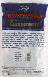 Winchester Unprimed Cases - 45 Colt 100pk 20bx/cs